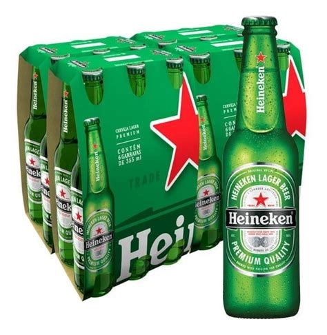 Cerveja Heineken Long Neck 330ml Kit Com 24 Unidades Mercado Livre