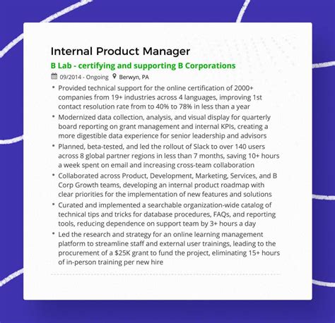 The Best 2020 Project Manager Resume Example Guide