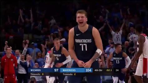 Highlight Brunson With The Lob To Porzingis And Luka Is Hyped Nba