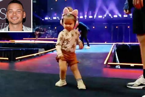 Kane Brown Shares Video Of Daughter Kingsle Rocking Out On Stage