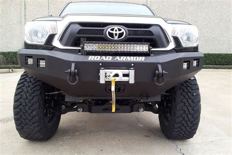 Road Armor Toyota Tacoma 2012 2015 Stealth Series Front Winch Bumper