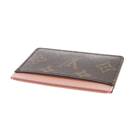 This stylish cardholder is crafted of classic louis vuitton brown monogram on the toile canvas. LOUIS VUITTON Monogram Card Holder - ID Brand Concept Store