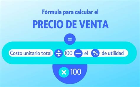 C Mo Calcular El Precio De Venta Formula Y Gu A