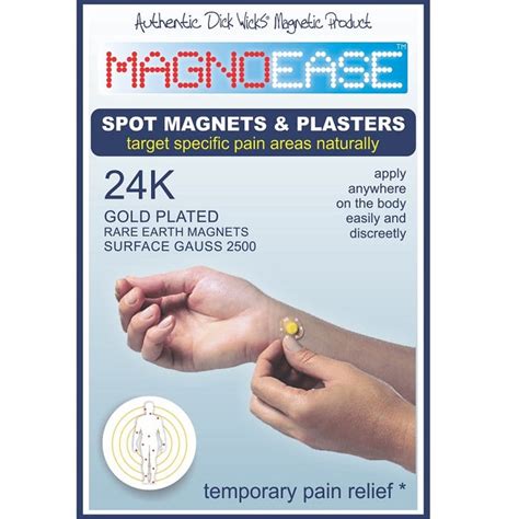 Dick Wicks Magnoease Spot Magnets 10 Pack Chemist Direct