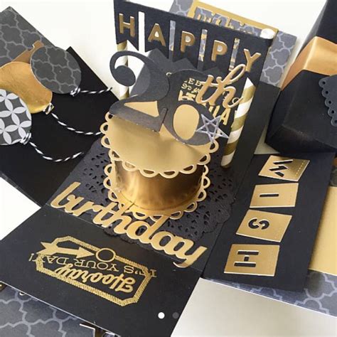 Boyfriend happy birthday gift box ideas. Shopee | Birthday explosion box, Birthday cards diy ...
