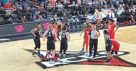Analysis Las Vegas Notches First Ever Wnba Victory Swish Appeal