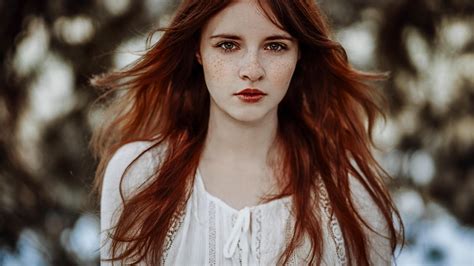 sexy blue eyed long haired red hair teen girl wallpaper 4942 1920x1080 1080p wallpaper