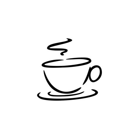 Premium Vector Coffee Latte Logo Illustration Vector Design