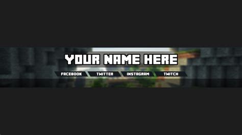 Design A Banner For A Youtube Gaming Channel