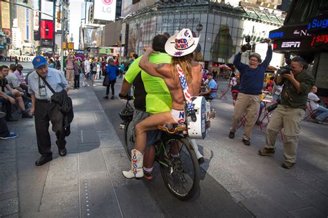 Though it may look intimidating sometimes, it's a great position that's highly listen, the guy has a beautiful woman on top of him, so either way, he's not complaining. 'Fat Guy Across America' Hits New York - The New York Times