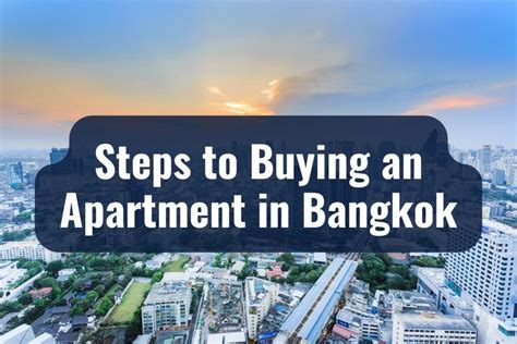 Buying An Apartment In Bangkok A Foreigners Guide 2024