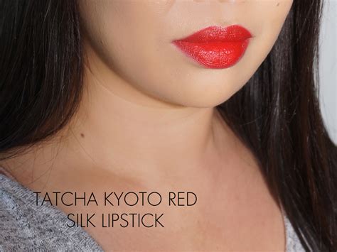 Tatcha Silk Lipstick In Kyoto Red The Beauty Look Book