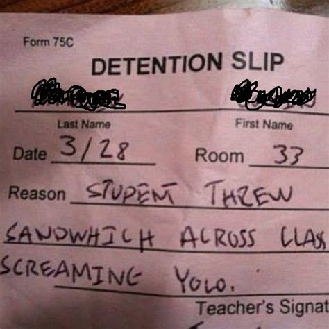 pin by latasha warner on funny funny detention slips detention slips funny signs