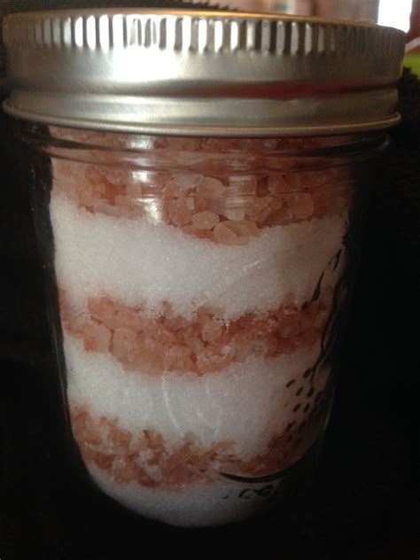 Candy Cane Bath Salt Made With Himalayan Pink Salt Epsom Salt And