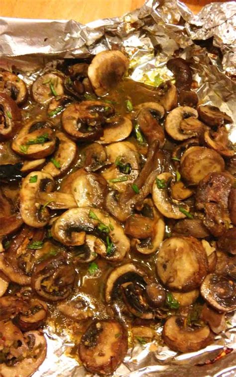 Healthy Grilled Mushrooms Recipe - Sparkles of Yum