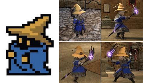 I Finally Figured Out Glamoursplates And Now My Black Mage Looks Like