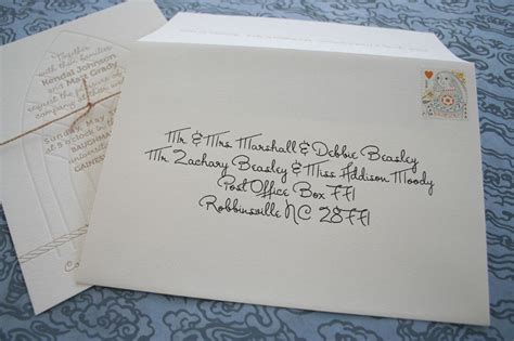How To Mail Out Wedding Invitations