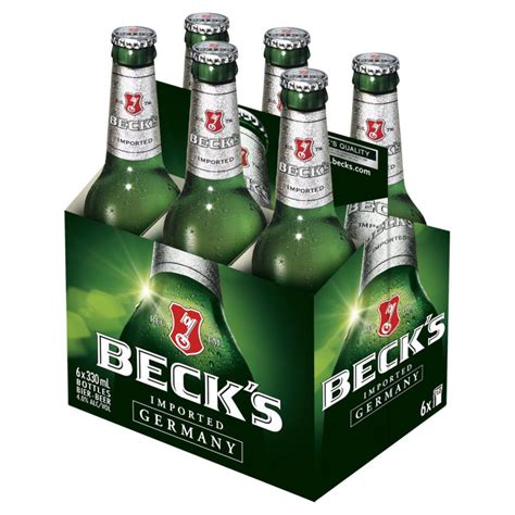 Buy Becks Beer 4 24 X 330ml Bottles Mydeal