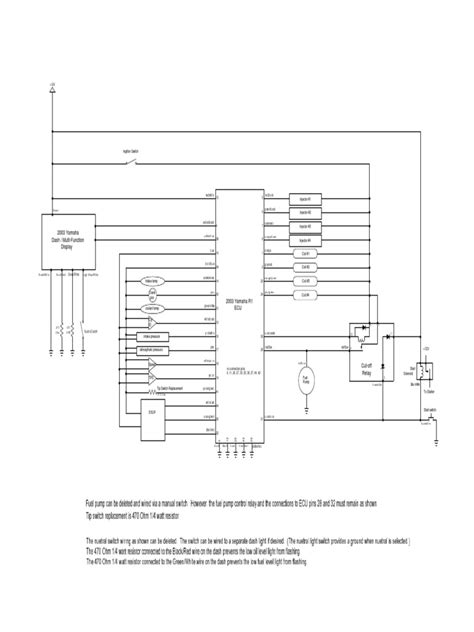 02 03 yamaha yzf r1 main engine wiring harness motor wire. 2003 - 2003 Yzf-r1 Ecu Wiring | Fuel Injection | Switch
