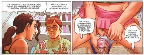 Carlitos y Diana Incesto Comics Porno en Español
