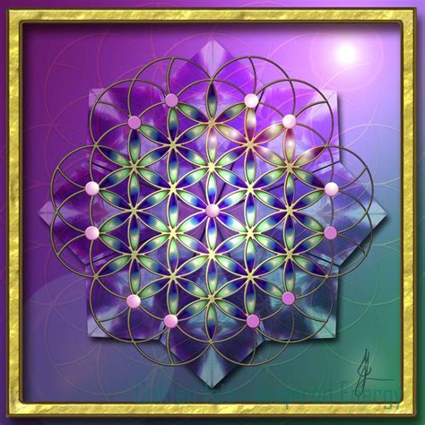 Metatron Mandala By Jaaneman Art From The Mandala Oracle By Jane Marin