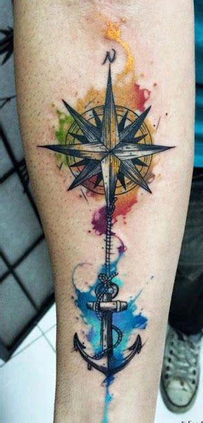 55 Amazing Nautical Star Tattoos With Meanings Nautical Star Tattoos