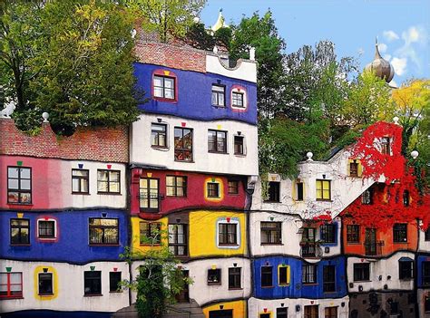Дом хундертвассера — жилой дом в вене, австрия. Hundertwasser house - Vienna | The Hundertwasser House ...