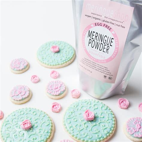 From a light green with. Royal Icing Flowers Without Meringue Powder - cookie ideas