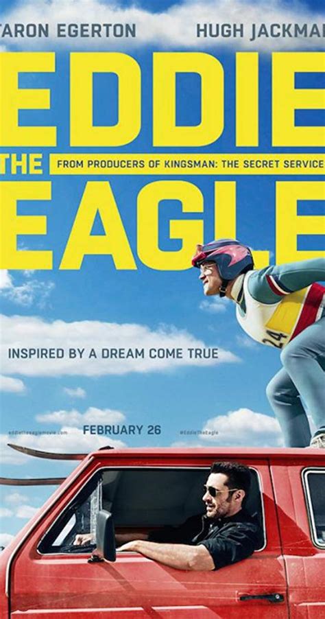 I never cry watching movies,but i always get teary watching sports. Eddie the Eagle (2016) - IMDb