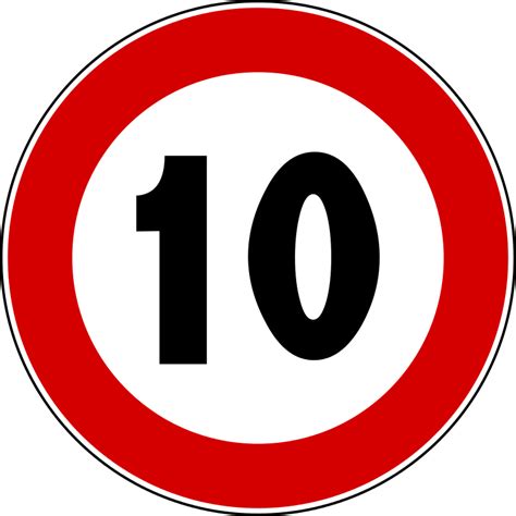 Welcome to a10, your source for awesome online free games! File:Italian traffic signs - limite di velocità 10.svg ...
