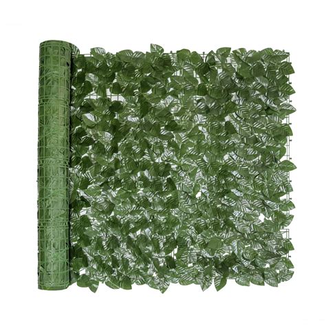 Buy Floralcraft Artificial Ivy Leaf Hedge Roll Plastic Privacy Fence