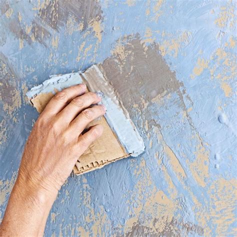 How To Rough Up A Wall With Paint Wall Painting Techniques Rough