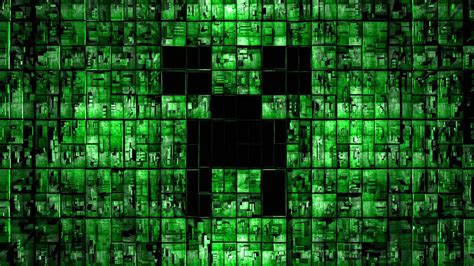 , minecraft backgrounds wallpaperpulse 1920×1080. digital Art, Green, Geometry, 3D, Minecraft Wallpapers HD ...