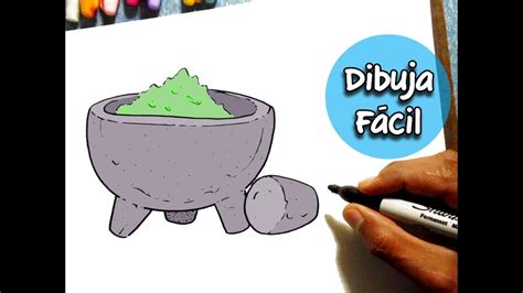 Como Dibujar Un Molcajete De Piedra Paso A Paso Dibujos Para Dibujar