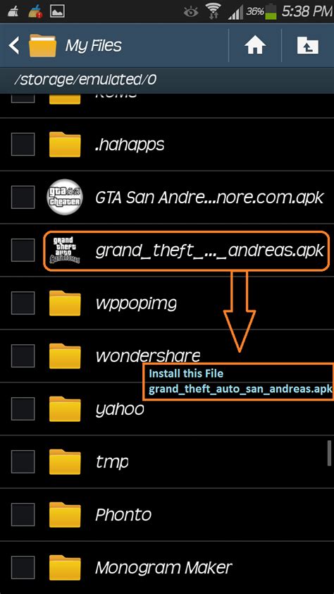 After setup 100% complete, double click on gta_sa icon to play the game. Grand Theft Auto : San Andreas (Android) | Free Download ...