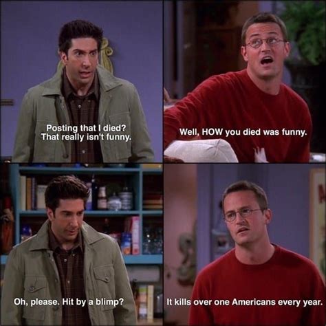 42 Of The Best Chandler Bing One Liners Of All Time Friends Moments