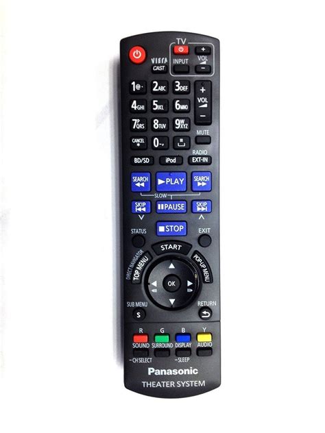 The panasonic is a popular universal remote control because it works with a wide range of appliances and manufactures. Replacement N2qayb000215 Dvd Home Theater System Remote ...
