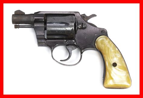 Colt Agent Revolver 38 Special 2 Barrel Blued Centerfire Systems