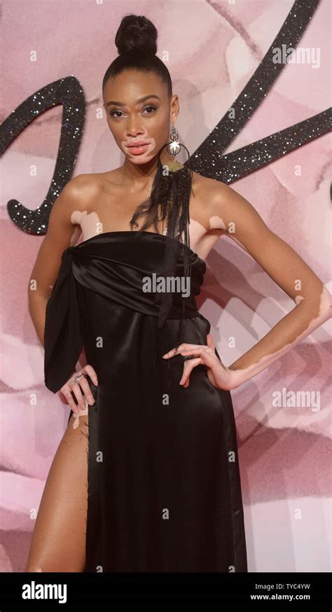 Canadian Model Winnie Harlow Attends The Fashion Awards At Royal Albert