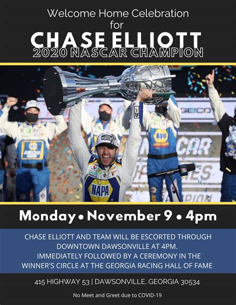 We recommend booking nascar hall of fame tours ahead of time to secure your spot. Dawson County Chamber of Commerce - Posts | Facebook
