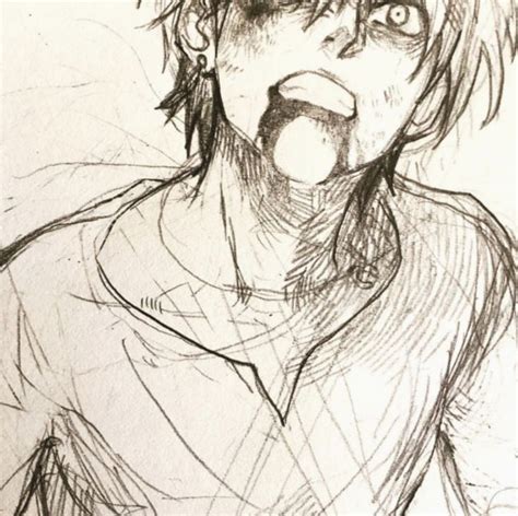 10 Anime Face Male Facial Expressions Anime Drawings Sketches Art