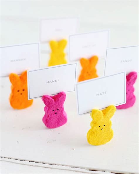 15 Lovely Spring Place Cards For Your Easter Table