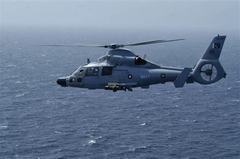 Pak Navys Z 9c Anti Submarine Warfare Asw Helicopter Pakistan