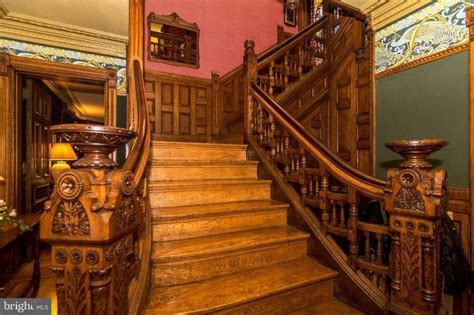 Pin By Pamela Slusher On Staircases Elkins Park Victorian Homes
