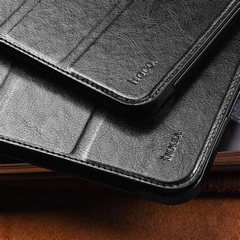 It comes with a new processor. HOCO iPad Pro 11 & 12.9 inches retro leather case - red