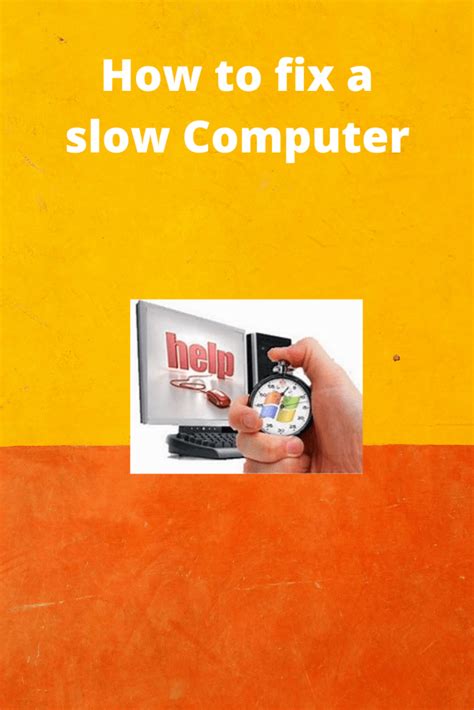 How To Fix A Slow Computer How To Do Topics