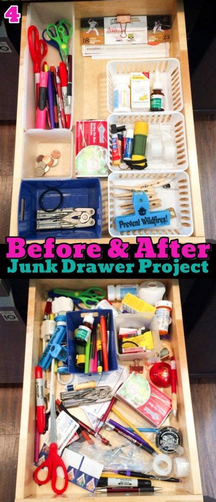 Junk Drawer Organization How To Organize Random Junk In Drawers