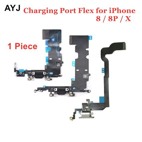 So if like me, your iphone is not taking a charge there are a few things to do before you chuck the thing out the window (or worse, pay for a visit or replacement part with apple support.) for most of us, charging problems result from a blockage in the lighting port. Aliexpress.com : Buy 1 Piece AYJ USB Charging Port Flex ...