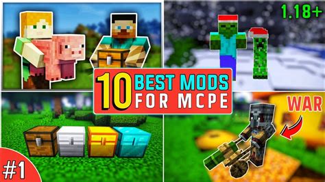 Top 10 Best Mods For Minecraft Pe Mods For Mcpe 118 Ug Adventure