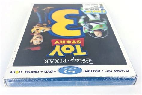 Disney Toy Story 3 3d Blu Ray Dvd Digital Copy 5 Disc Set W Slipcover